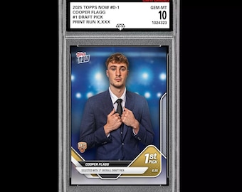 クーパー・フラッグのサイン入りルーキーカード（COA付き） - Etsy 日本