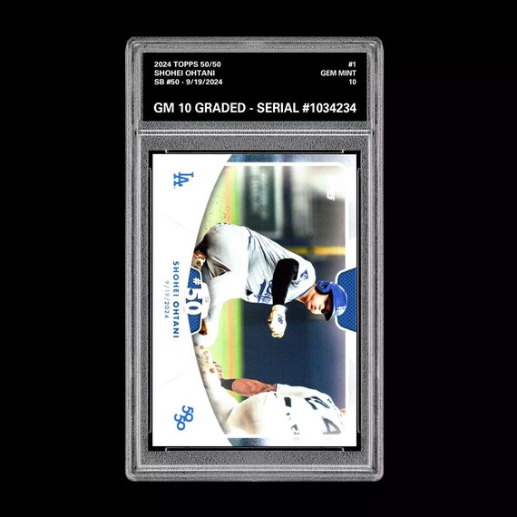 グレード10 大谷翔平 SB 50 - 2024 Topps 50/50 カード 98 グレード10 大谷翔平 SB 50 - 2024 Topps 50/50 カード 98