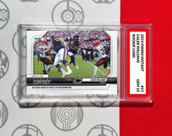 Caleb Williams, 13 RC, novato 2024, Panini Instant Chicago Bears