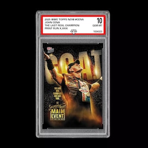 Wwe Topps Card - Etsy