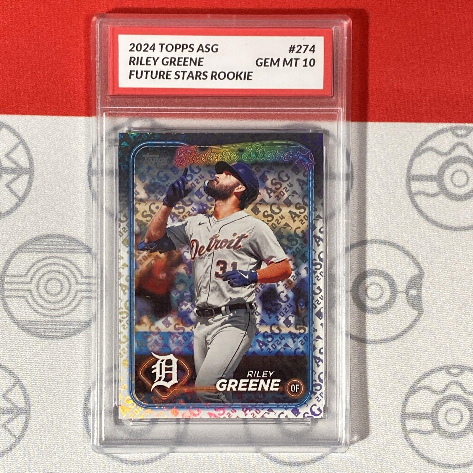 Graded 10 Riley Greene 274 2024 All-Star Game RC Future Stars