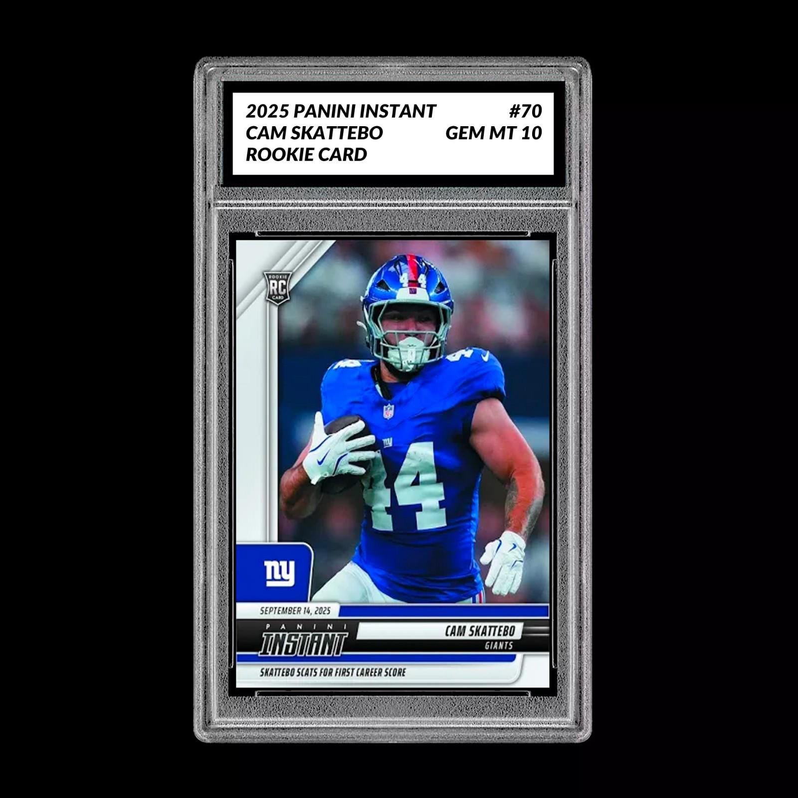 CAM SKATTEBO ROOKIE CARD Cam Skattebo Origins 1 Of 1 : r/footballcards main image 2