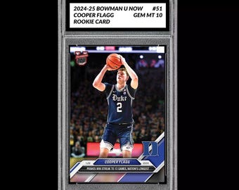 bowman basketball card Cooper Flagg Bowman U Auto