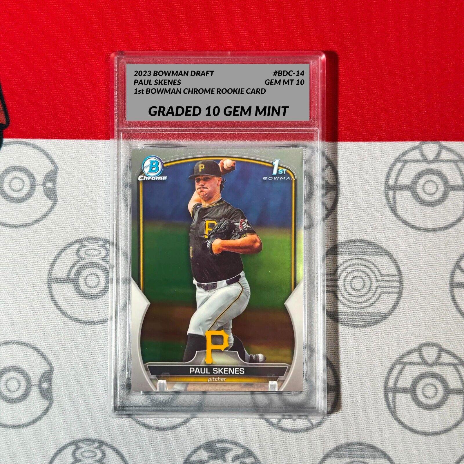Paul Skenes Rookie Card Graded - Etsy