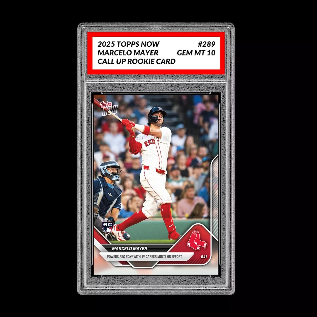 グレード10 マルセロ・メイヤー 1st Hr マルチ 2025 Topps Now 289 RC