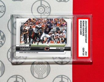 Tarjeta de novato de Roma Odunze 14 RC de grado 10, 2024, Panini Instant Bears