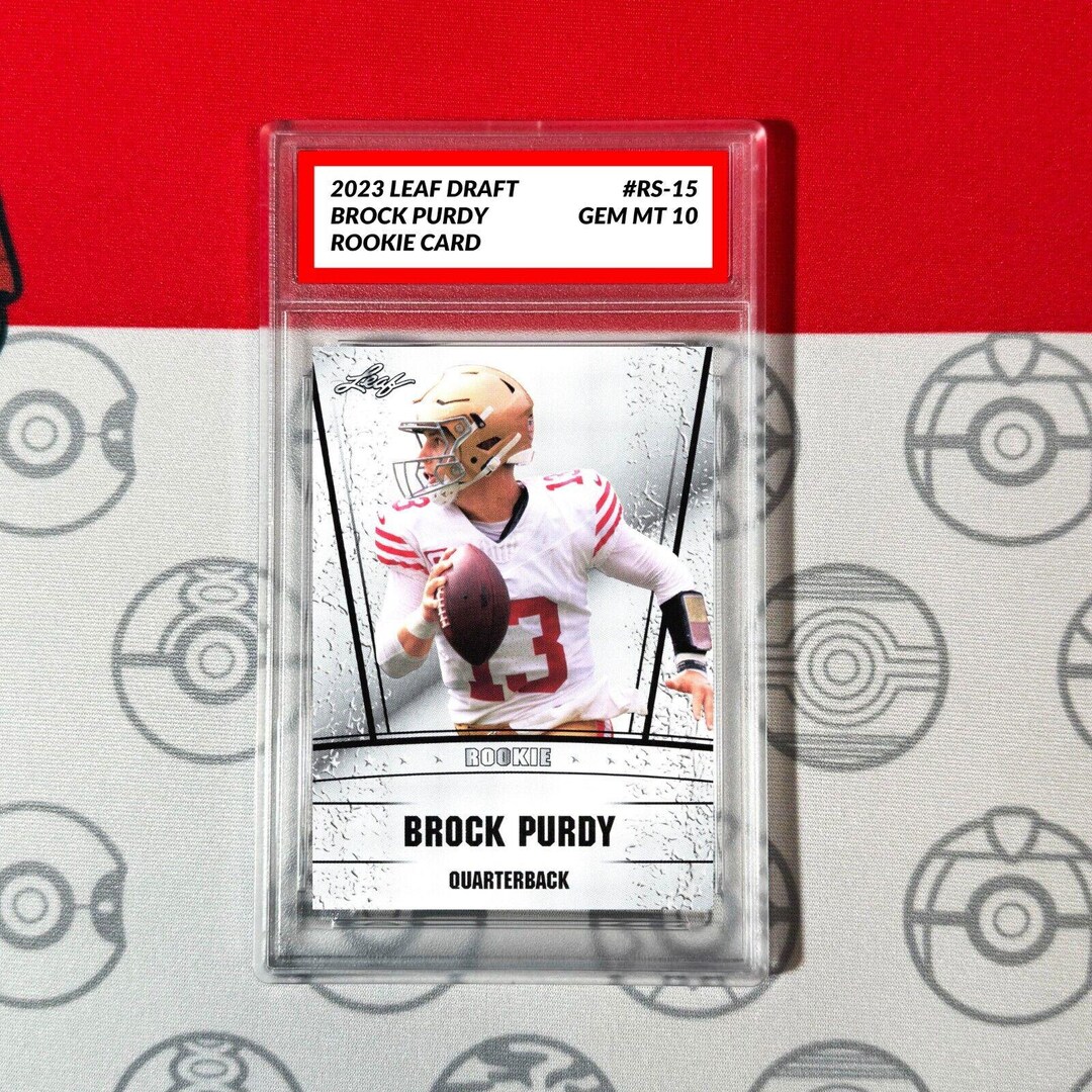 グレード10 ブロック・パーディ ルーキーカード RC 2022 リーフ