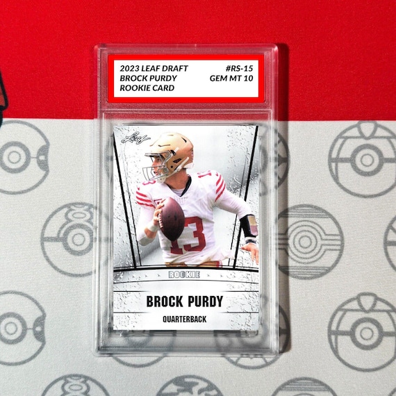 グレード10 ブロック・パーディ ルーキーカード RC 2022 リーフ