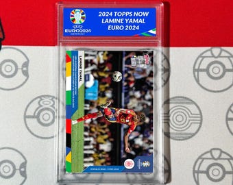 Clasificación 10 Lamine Yamal Campeonato de la UEFA Euro 2024 Topps Now Tarjeta 54