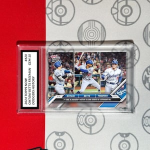 Graded 10 Shohei Ohtani Mookie Betts Freeman 620 2024 Topps Now Card