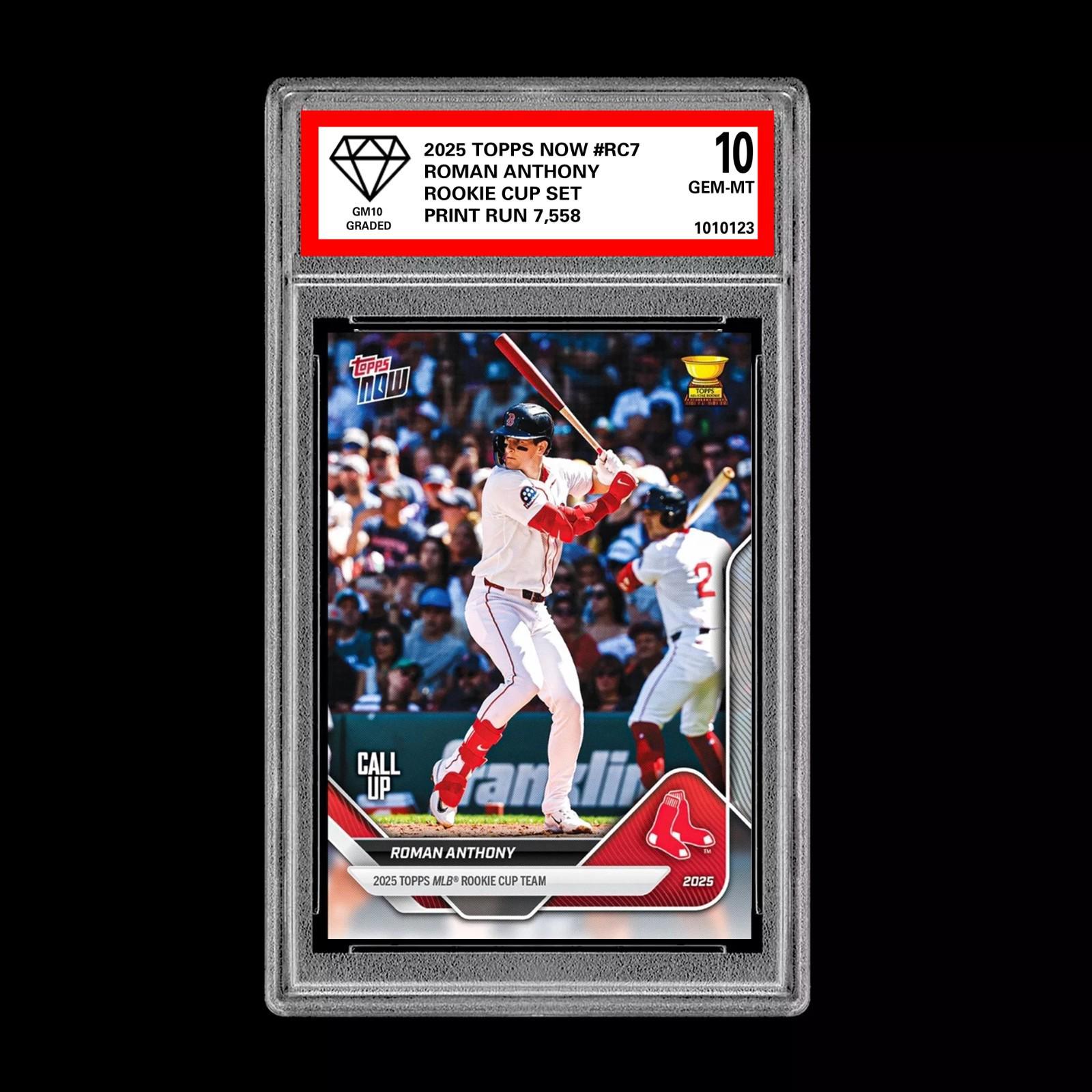 グレード10 ローマン・アンソニー RC ルーキーカップ 2025 Topps Now 