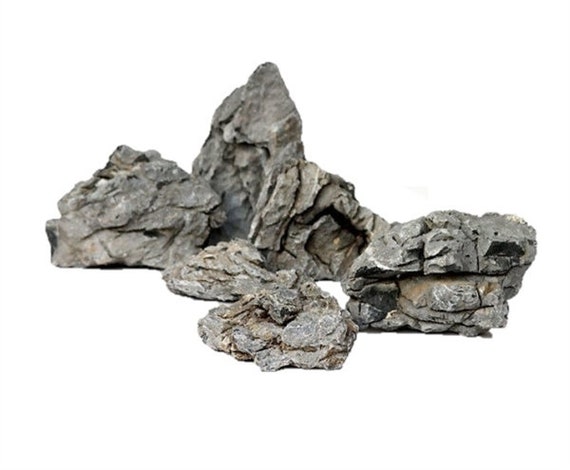 grey aquarium rocks