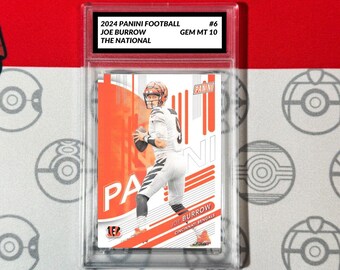 Oceniony na 10 2024 Panini Football 6 Joe Burrow Cincinnati Bengals The National