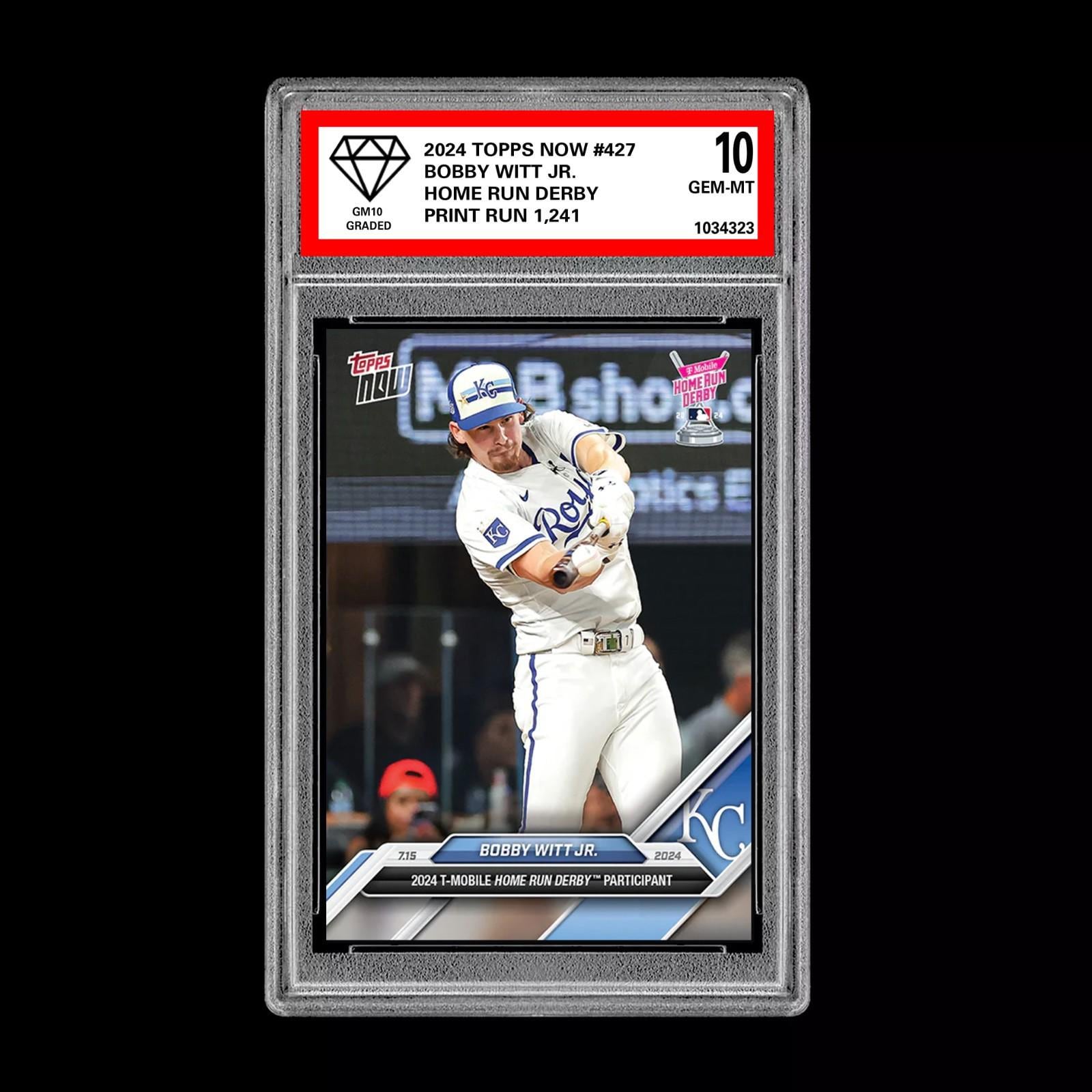 グレード10 ボビー・ウィット・ジュニア 2024 Topps 427 ホームラン