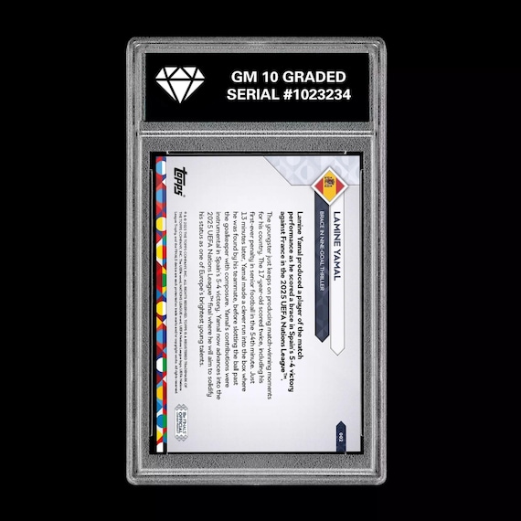 graded soccer cards Wold Trading Card Graded - 2024 Topps Now MLS - Lionel Messi #9 - Graded PSA 10 - Purple