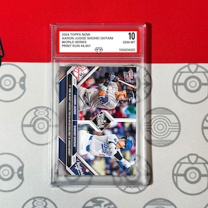 Classificato 10 Aaron Judge/Shohei Ohtani - 2024 MLB Topps NOW Card 863 World Series