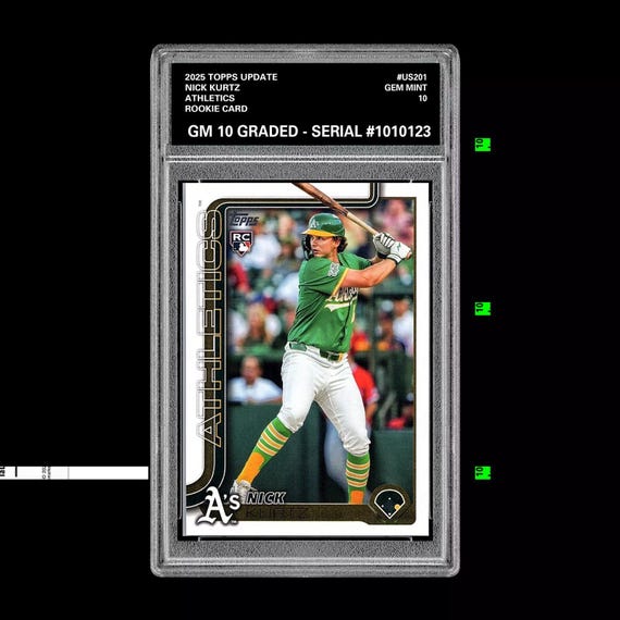 トレーディングカード 2025 Topps ニック・カーツ インサート RC