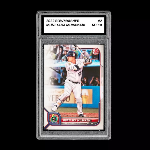 Graded 10 Munetaka Murakami 2022 Bowman NPB Japanese Baseball Card