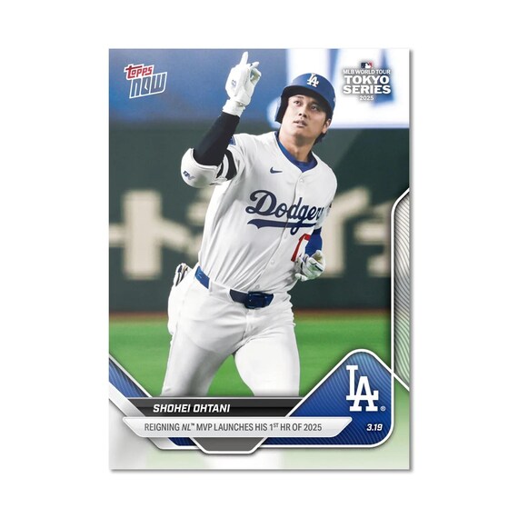 PSA 10 大谷翔平 東京シリーズ MLB ジャパン 2025 Topps NOW カード 5