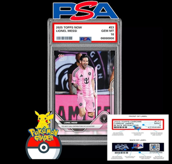 graded messi card Lionel Messi PSA 10 Graded Card Mystery Pack main image 0