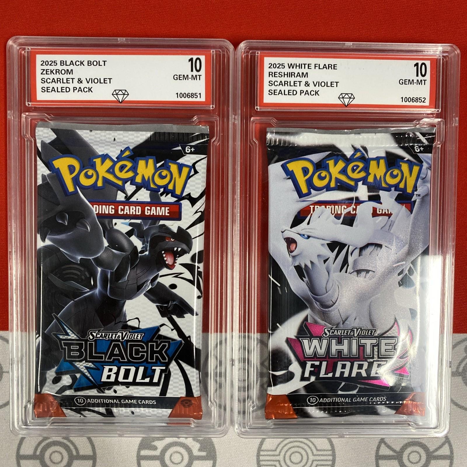 Graded 10 2025 Black Bolt & White Flare Art Set Sealed Booster Card Packs - Etsy Israel Graded 10 2025 Black Bolt & White Flare Art Set Sealed Booster Card Packs - Etsy Israel