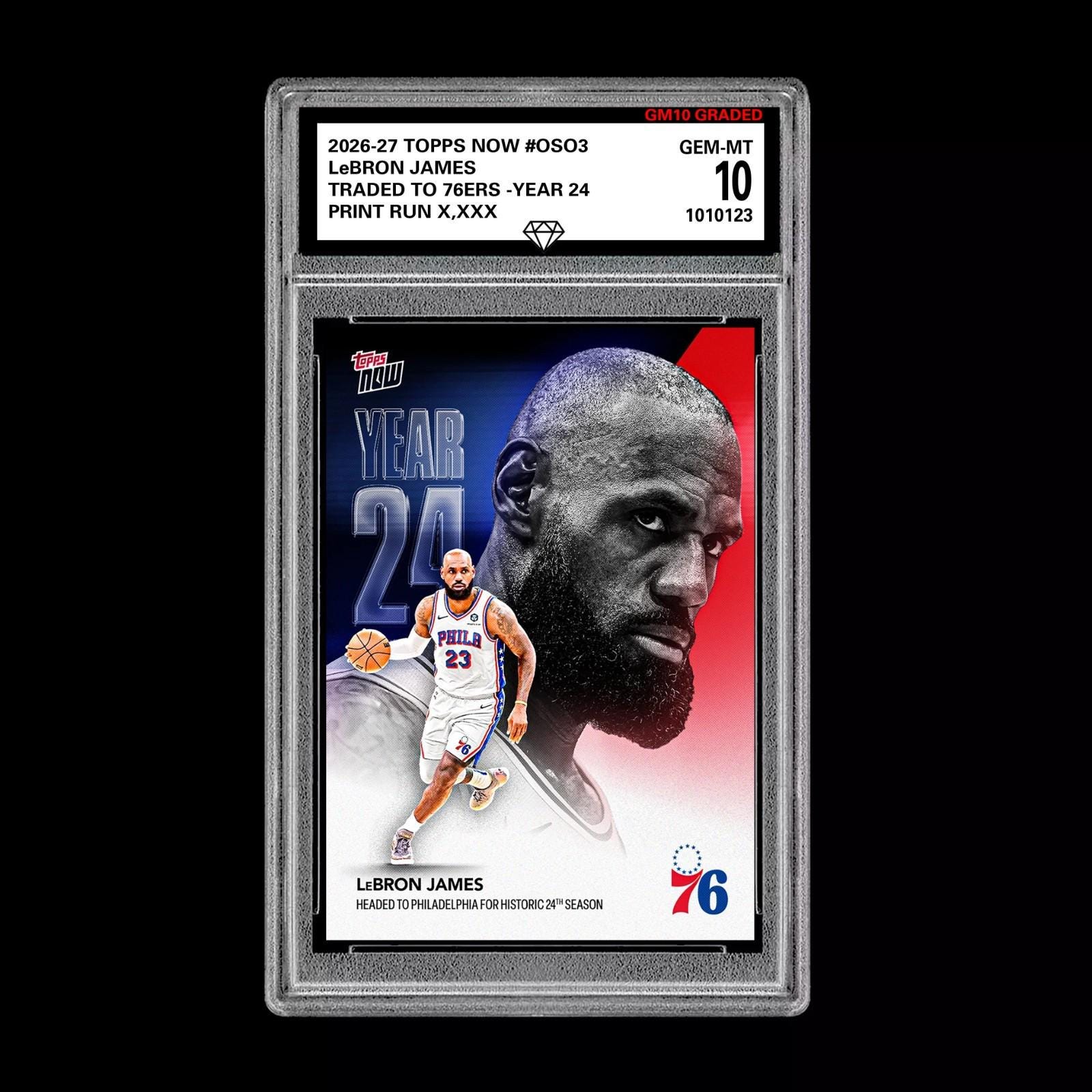 Lebron James Psa 10 Card - Etsy