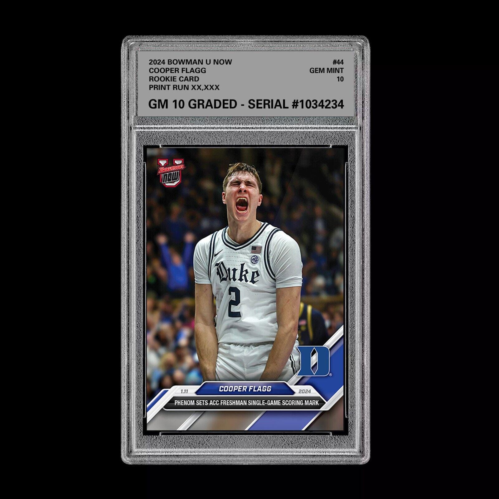 グレード 10 クーパー フラッグ 2024-25 ボウマン U ナウ カード 44