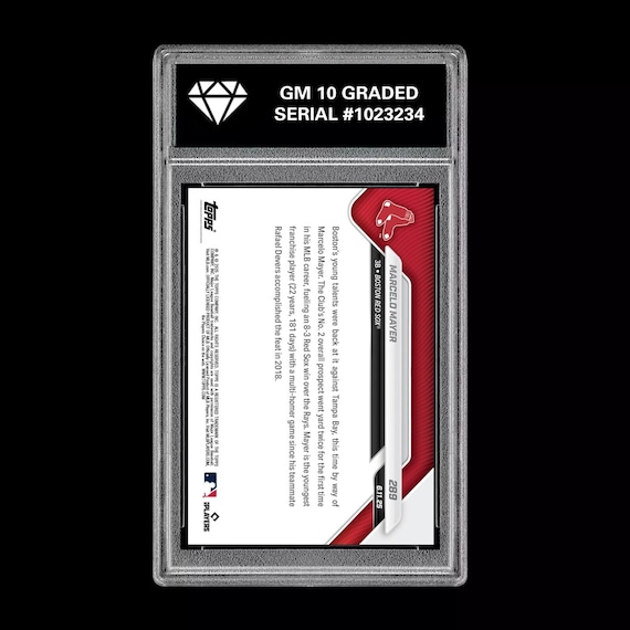 グレード10 マルセロ・メイヤー 1st Hr マルチ 2025 Topps Now 289 RC