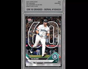グレード10 カル・ローリー 60本塁打記録 2025 Topps Now 765 シアトル