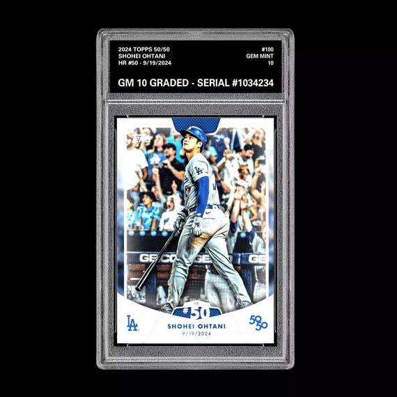 大谷翔平 カード 50-50 Shohei 希少 2024 Topps Shohei Ohtani 50 50