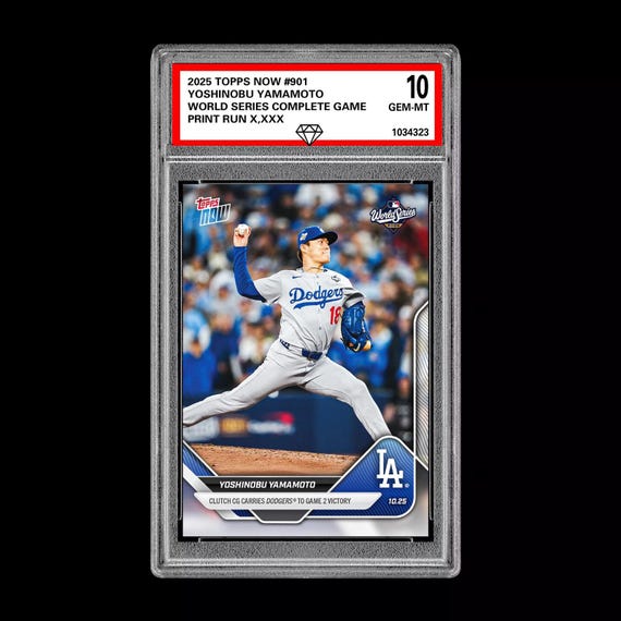 山本由伸 2025 MLB Topps series 1 TOKYO TOKYO NIGHTS 地図インサート
