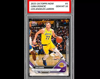 10 Luka Doncic 5 2025-26 Topps nu Basketball Lakers