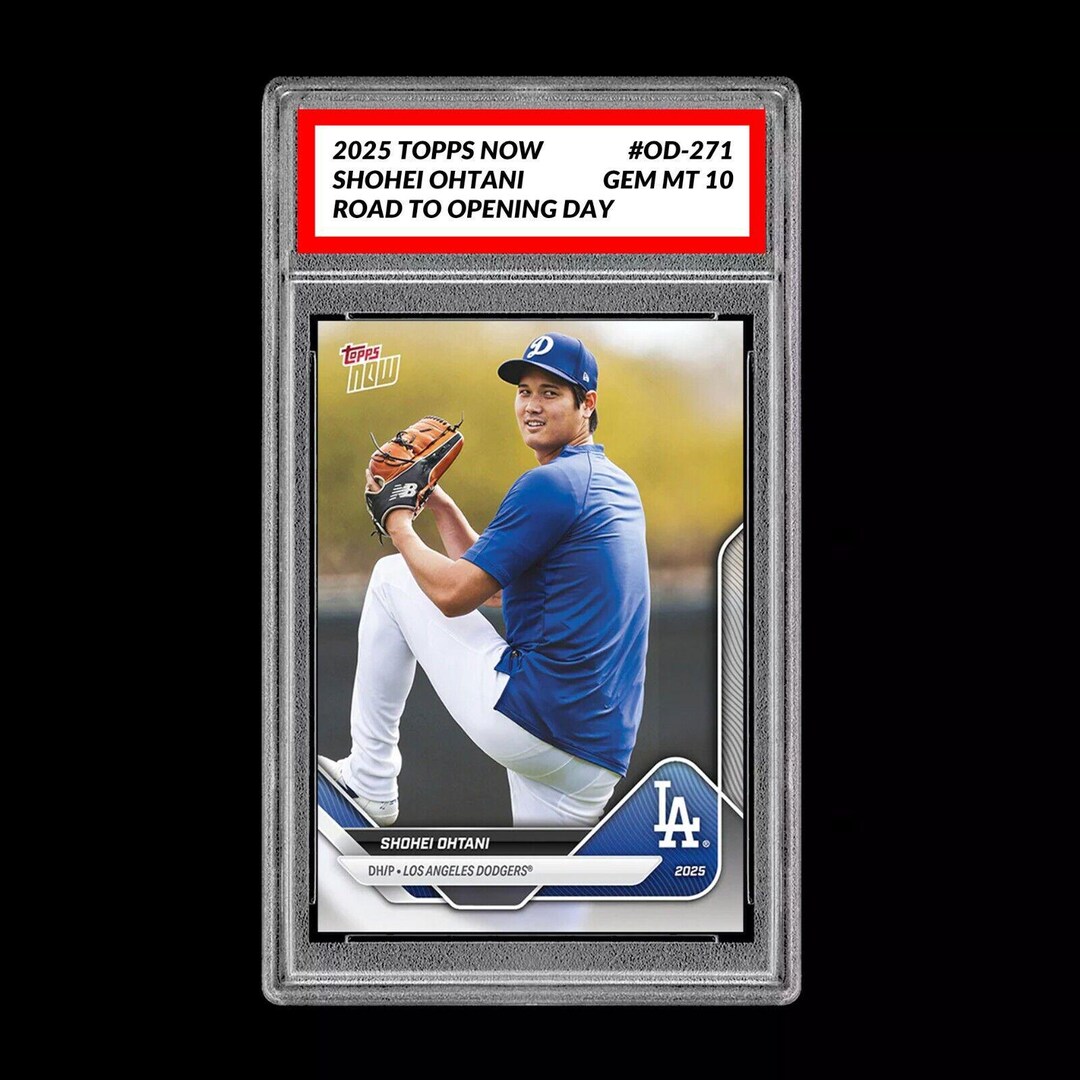 グレード10 大谷翔平 2025 Topps Now Road to Opening Day OD-271 グレード10 大谷翔平 2025 Topps Now Road to Opening Day OD-271