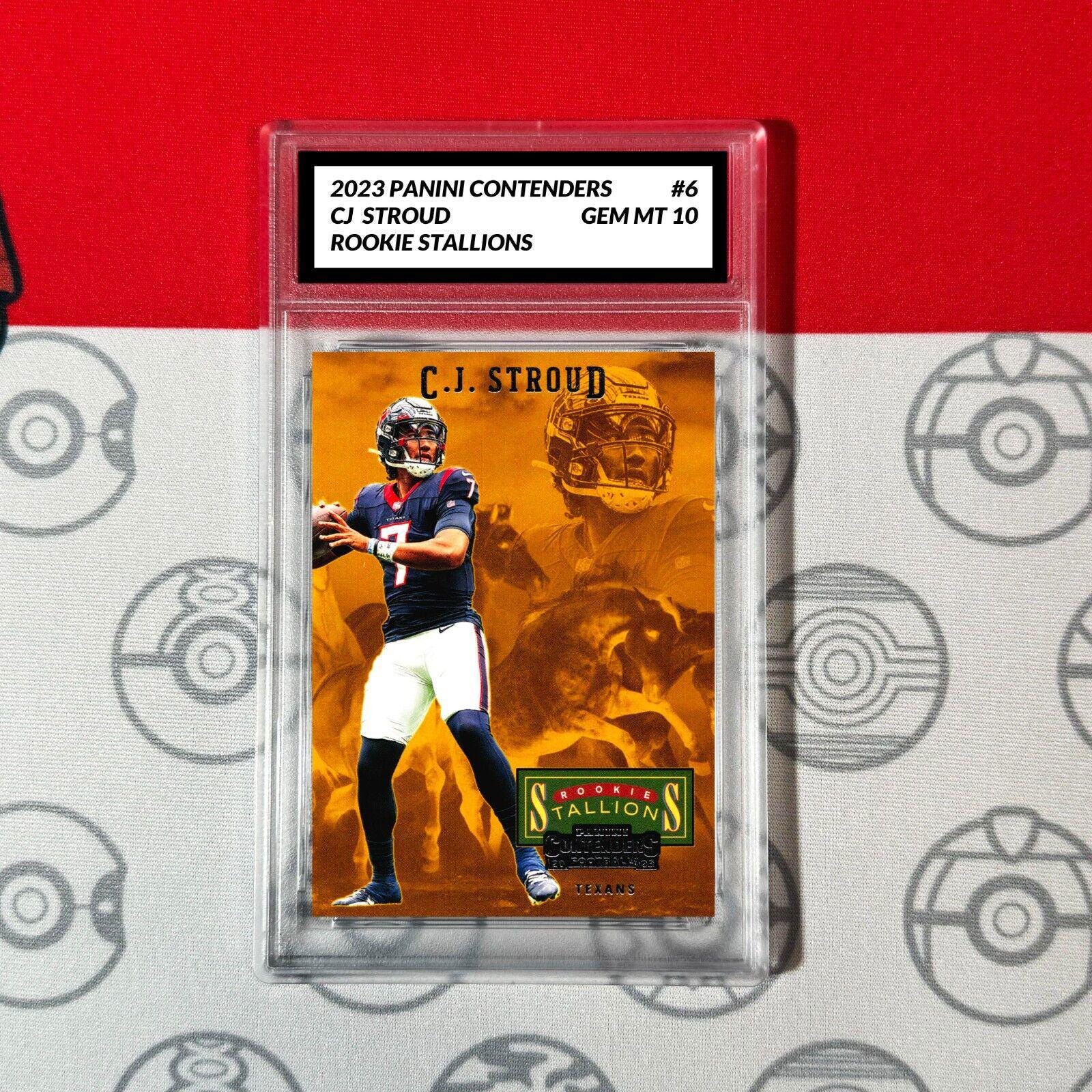 Cj Stroud Rookie Card Graded - Etsy