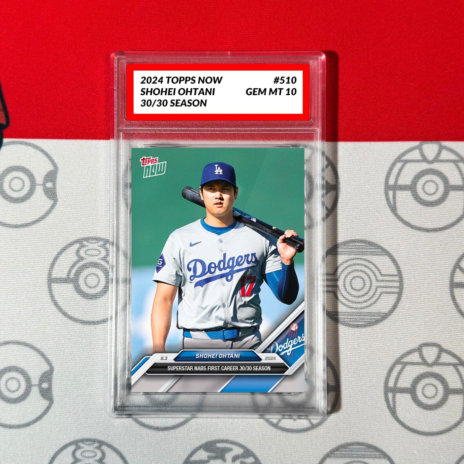 PSA10 2024 Topps now #413 大谷翔平 MLB通算200号ホームラン記録記念 