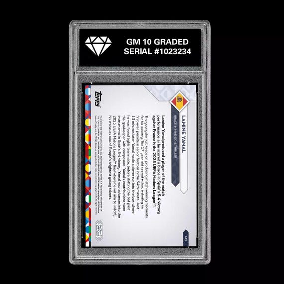 soccer cards graded 35 Card Wall Display whos has the best grading