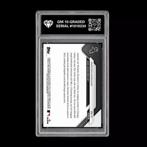 Graded 10 Munetaka Murakami 2025 Mlb Topps Now Card Os-11 Rc Rookie White Sox image 2