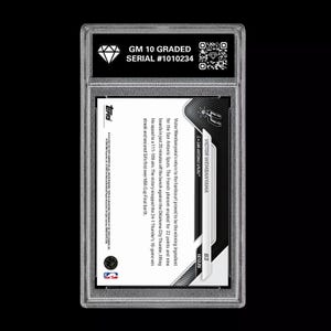 Graded 10 Victor Wembanyama 2025-26 Topps Now 83 NBA Cup Final Card image 2