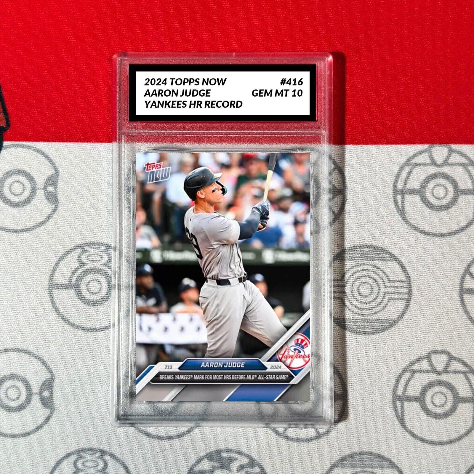 グレード10 アーロン・ジャッジ - 2024 MLB Topps Now® カード 416 