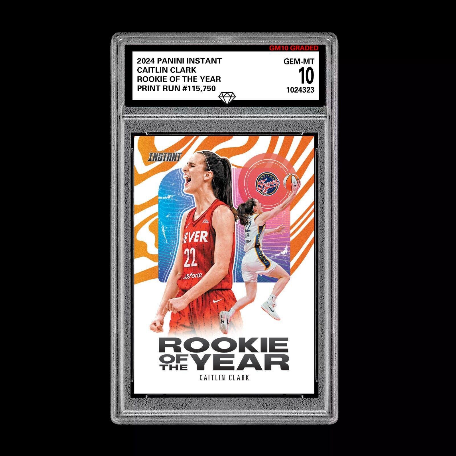 Caitlin Clark Graded Rookie Card - Etsy