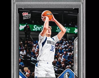 Calificación 10 Cooper Flagg 6 1.ª tarjeta de novato Dallas Mavericks 2025-26 Topps Now RC