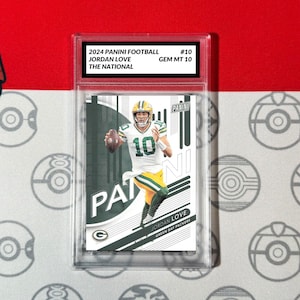 Graded 10 2024 Panini Football 10 Jordan Love Green Bay Packers The National