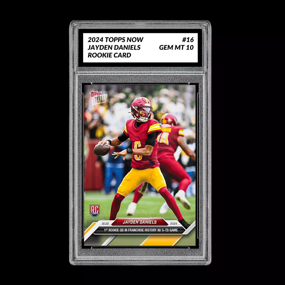 2024 Panini Illusions Jayden Daniels Rookie #93 GMG Graded 10 Gem Mint