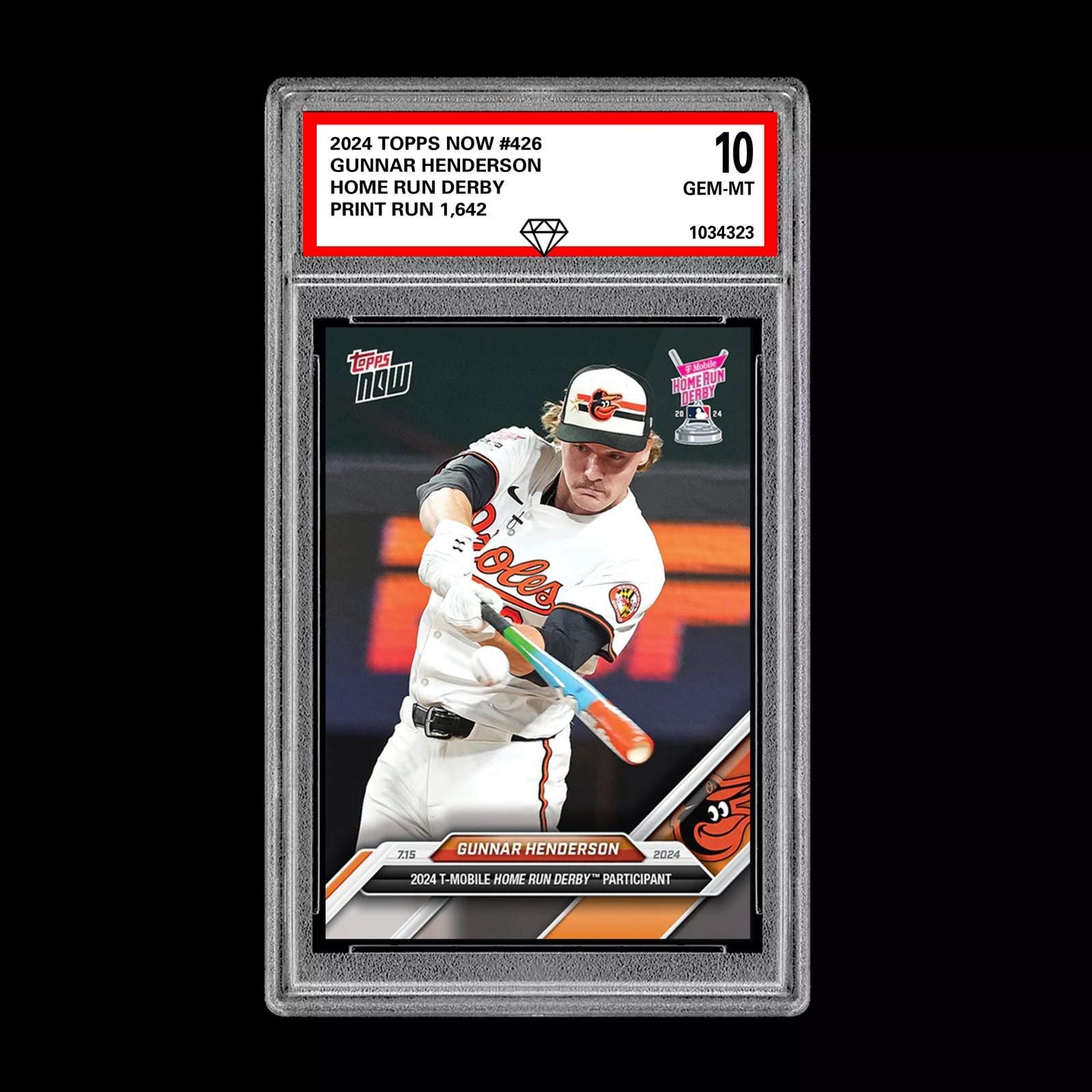 グレード10 ガンナー・ヘンダーソン 2024 Topps 426 ホームラン