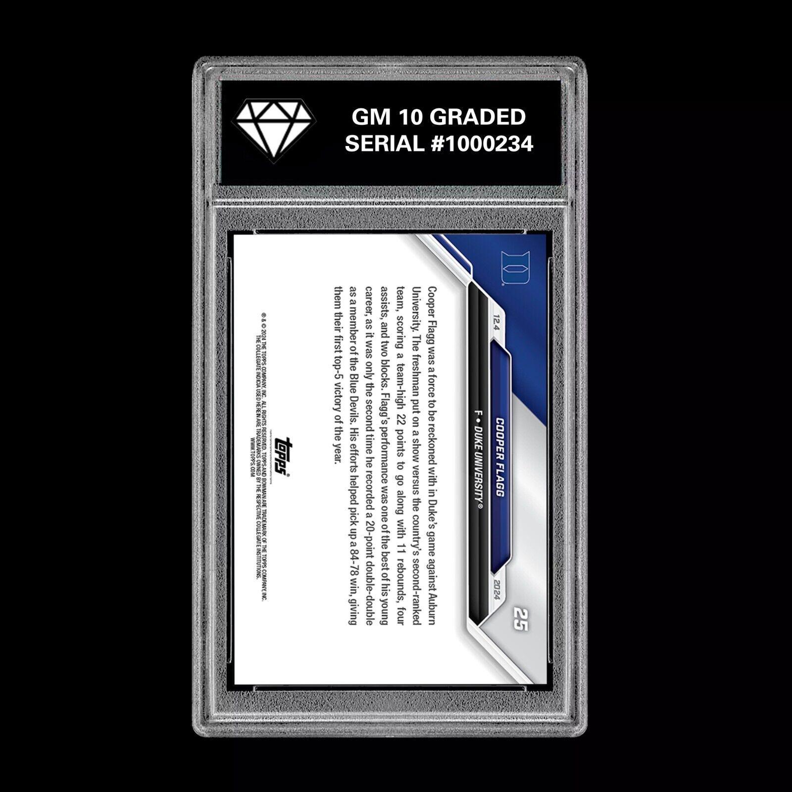 Cooper Flagg - 2025 Topps Now Basketball - Card D1 - Foto 2