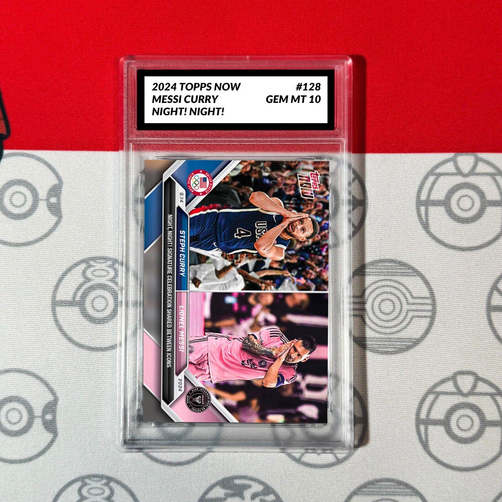 Graded 10 Lionel Messi/steph Curry 2024 Mls Nba Topps Now Card 128 - Etsy, image size:1600x1600