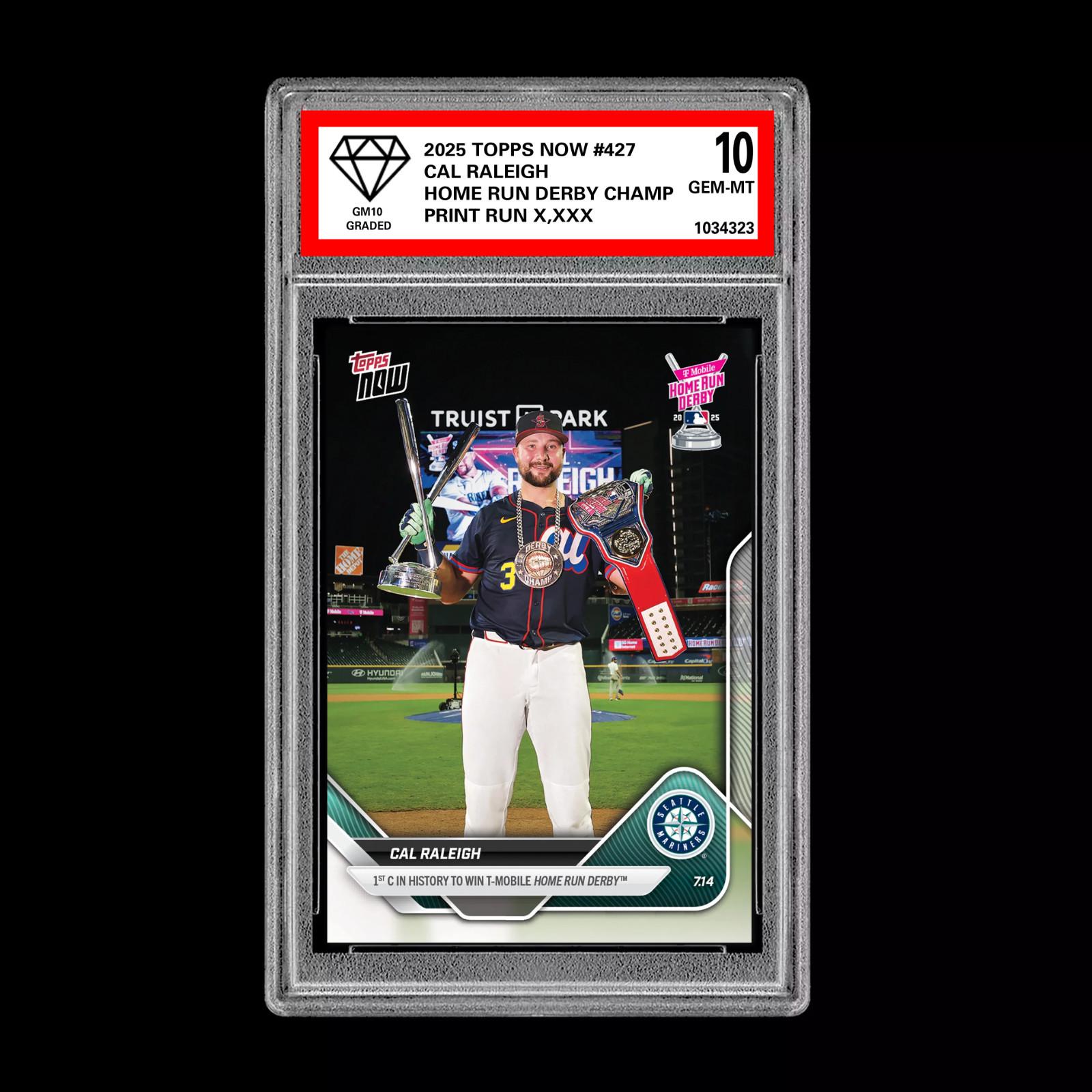 グレード10 カル・ローリー - 2025 TOPPS NOW 427 ホームランダービー
