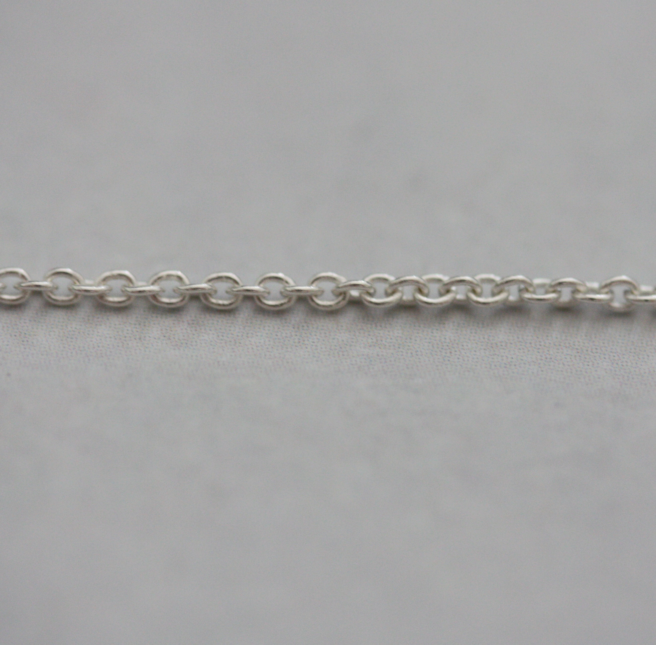 Sterling Silver Trace Chain / 925 Silver / Simple Chain / - Etsy UK