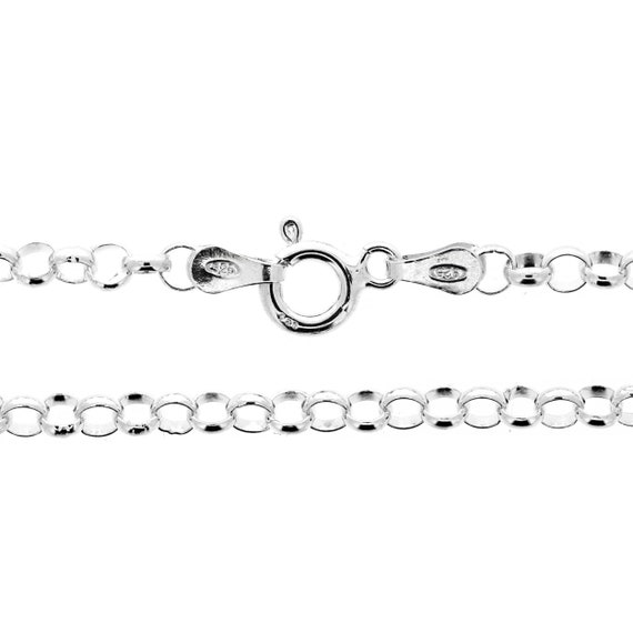 Sterling Silver Thick 2mm Belcher Chain 