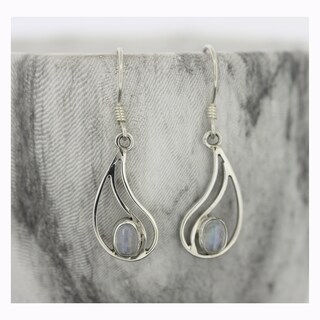 Orecchini A Goccia In Pietra Di Luna E Argento Sterling – Gioielli Eleganti Per Donna, Regalo Di Compleanno